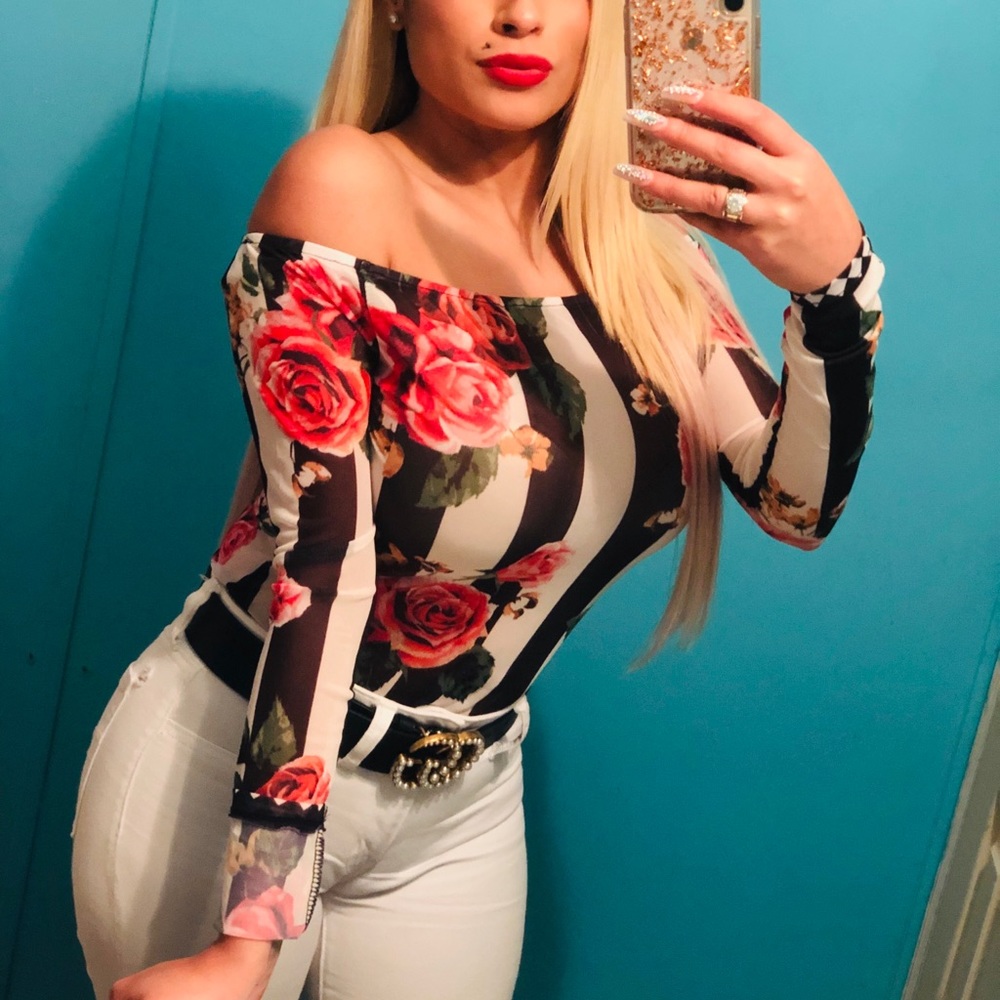 Rose 🌹 bodysuit
